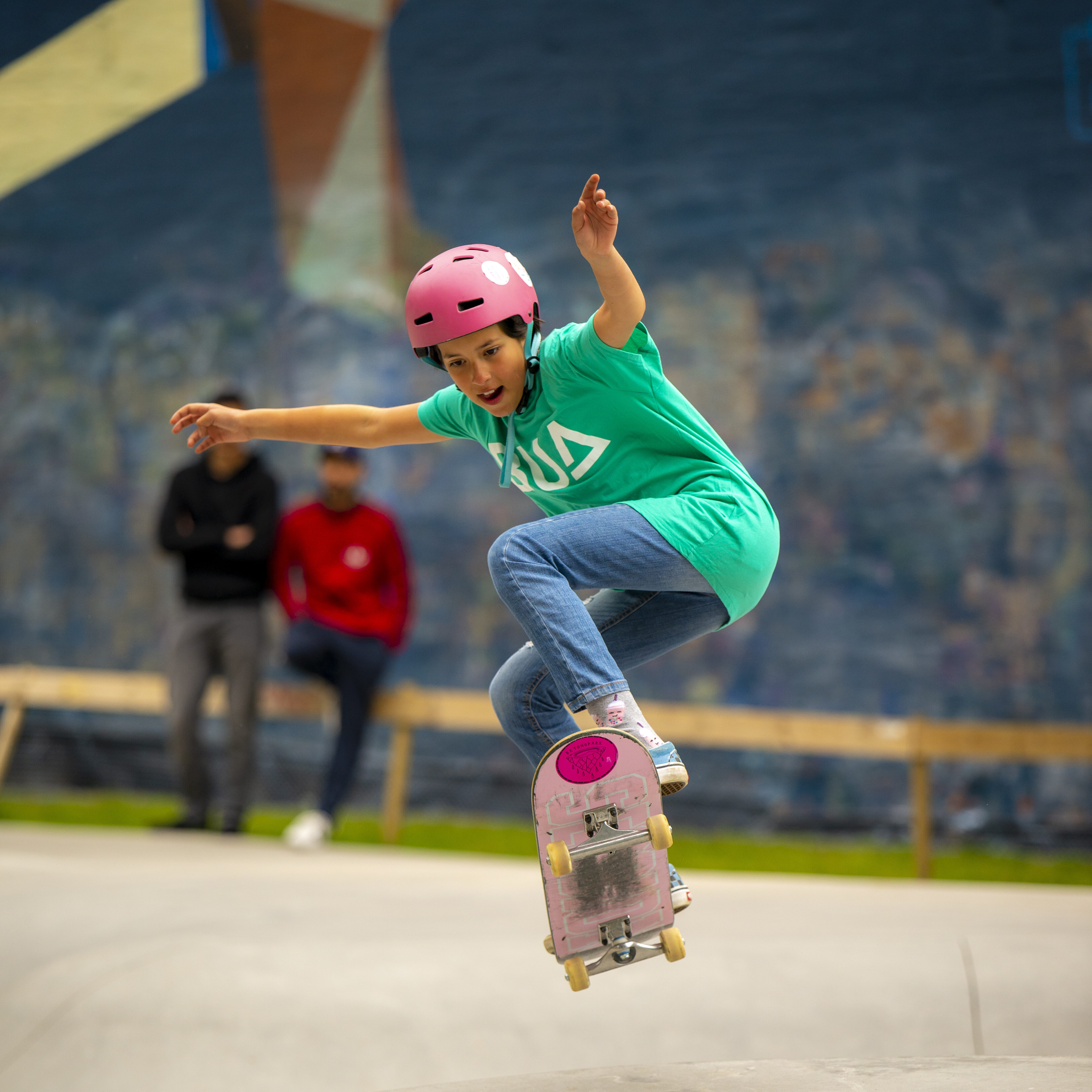 Barn som skater
